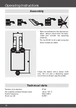 Предварительный просмотр 14 страницы Becker Centronic SensorControl SC861 Operating Instructions Manual