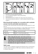 Предварительный просмотр 17 страницы Becker Centronic SunWindControl SWC241-II Assembly And Operating Instructions Manual