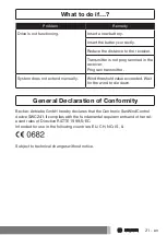 Предварительный просмотр 21 страницы Becker Centronic SunWindControl SWC241-II Assembly And Operating Instructions Manual