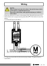 Предварительный просмотр 21 страницы Becker Centronic SunWindControl SWC510 Assembly And Operating Instructions Manual