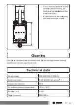 Предварительный просмотр 27 страницы Becker Centronic SunWindControl SWC510 Assembly And Operating Instructions Manual