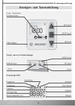 Preview for 6 page of Becker Centronic TimeControl TC42 Operating Instructions Manual