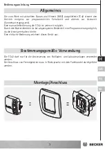 Preview for 7 page of Becker Centronic TimeControl TC42 Operating Instructions Manual