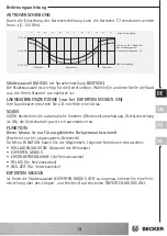 Предварительный просмотр 13 страницы Becker Centronic TimeControl TC42 Operating Instructions Manual