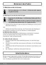 Preview for 14 page of Becker Centronic TimeControl TC4410-II Assembly And Operating Instructions Manual