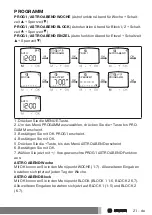 Preview for 21 page of Becker Centronic TimeControl TC511 Assembly And Operating Instructions Manual