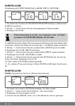 Preview for 30 page of Becker Centronic TimeControl TC511 Assembly And Operating Instructions Manual