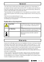 Preview for 37 page of Becker Centronic TimeControl TC511 Assembly And Operating Instructions Manual