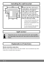 Preview for 42 page of Becker Centronic TimeControl TC511 Assembly And Operating Instructions Manual