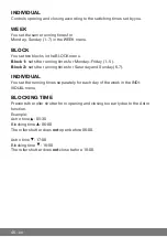 Preview for 46 page of Becker Centronic TimeControl TC511 Assembly And Operating Instructions Manual