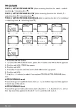 Preview for 54 page of Becker Centronic TimeControl TC511 Assembly And Operating Instructions Manual