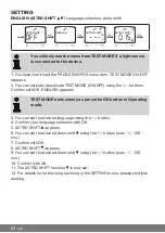 Preview for 62 page of Becker Centronic TimeControl TC511 Assembly And Operating Instructions Manual