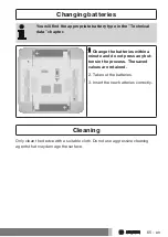 Preview for 65 page of Becker Centronic TimeControl TC511 Assembly And Operating Instructions Manual