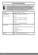 Preview for 120 page of Becker Centronic TimeControl TC511 Assembly And Operating Instructions Manual