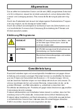 Предварительный просмотр 3 страницы Becker Centronic TimeControl TC52 Assembly And Operating Instructions Manual