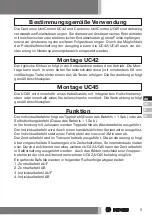 Предварительный просмотр 5 страницы Becker Centronic UnitControl UC42 Assembly And Operating Instructions Manual