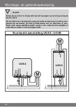 Предварительный просмотр 24 страницы Becker Centronic UnitControl UC42 Assembly And Operating Instructions Manual