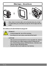 Предварительный просмотр 6 страницы Becker Centronic UnitControl UC52 Assembly And Operating Instructions Manual