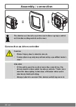 Предварительный просмотр 20 страницы Becker Centronic UnitControl UC52 Assembly And Operating Instructions Manual