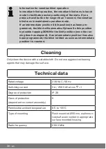 Предварительный просмотр 36 страницы Becker Centronic UnitControl UC520 Assembly And Operating Instructions Manual