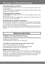 Preview for 12 page of Becker Centronic UnitControl UCR520 Assembly And Operating Instructions Manual