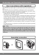 Preview for 18 page of Becker Centronic UnitControl UCR520 Assembly And Operating Instructions Manual