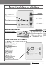 Preview for 21 page of Becker Centronic UnitControl UCR520 Assembly And Operating Instructions Manual