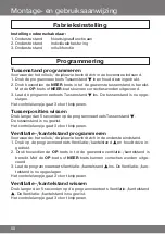 Preview for 50 page of Becker Centronic UnitControl UCR520 Assembly And Operating Instructions Manual