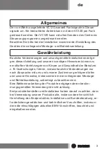 Preview for 3 page of Becker Centronic VarioControl VC120 Assembly And Operating Instructions Manual