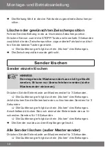 Preview for 12 page of Becker Centronic VarioControl VC120 Assembly And Operating Instructions Manual