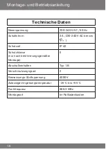 Preview for 16 page of Becker Centronic VarioControl VC120 Assembly And Operating Instructions Manual