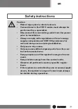 Preview for 21 page of Becker Centronic VarioControl VC120 Assembly And Operating Instructions Manual