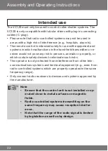 Preview for 22 page of Becker Centronic VarioControl VC120 Assembly And Operating Instructions Manual