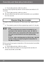 Preview for 30 page of Becker Centronic VarioControl VC120 Assembly And Operating Instructions Manual