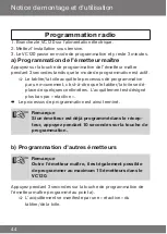 Preview for 44 page of Becker Centronic VarioControl VC120 Assembly And Operating Instructions Manual