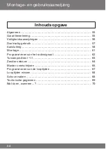 Preview for 54 page of Becker Centronic VarioControl VC120 Assembly And Operating Instructions Manual