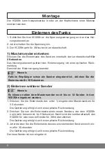 Preview for 8 page of Becker Centronic VarioControl VC120h Assembly And Operating Instructions Manual