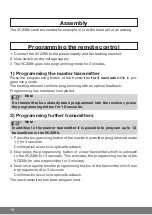 Preview for 16 page of Becker Centronic VarioControl VC120h Assembly And Operating Instructions Manual