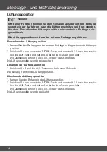 Preview for 14 page of Becker Centronic VarioControl VC420 Assembly And Operating Instruction