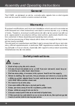 Preview for 16 page of Becker Centronic VarioControl VC420 Assembly And Operating Instruction