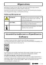 Предварительный просмотр 3 страницы Becker CentronicPLUS EC541 PLUS Assembly And Operating Instructions Manual