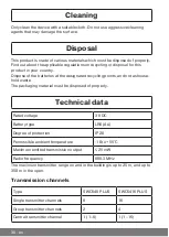 Предварительный просмотр 38 страницы Becker CentronicPLUS SWC5416 PLUS Assembly And Operating Instructions Manual