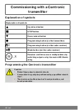 Предварительный просмотр 30 страницы Becker CentronicPLUS VC520 PLUS Assembly And Operating Instructions Manual