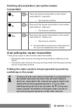 Предварительный просмотр 35 страницы Becker CentronicPLUS VC520 PLUS Assembly And Operating Instructions Manual