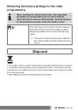 Предварительный просмотр 45 страницы Becker CentronicPLUS VC520 PLUS Assembly And Operating Instructions Manual