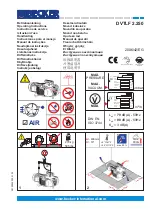 Becker DVTLF 2.250 Operating Instructions Manual предпросмотр