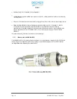 Предварительный просмотр 8 страницы Becker IC6100-2-(01) Installation And Operation Manual