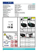 Предварительный просмотр 2 страницы Becker O2-PACK U5.100 Operating Instructions Manual