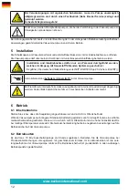 Предварительный просмотр 12 страницы Becker O2-PACK U5.100 Operating Instructions Manual