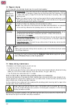 Предварительный просмотр 22 страницы Becker O2-PACK U5.100 Operating Instructions Manual